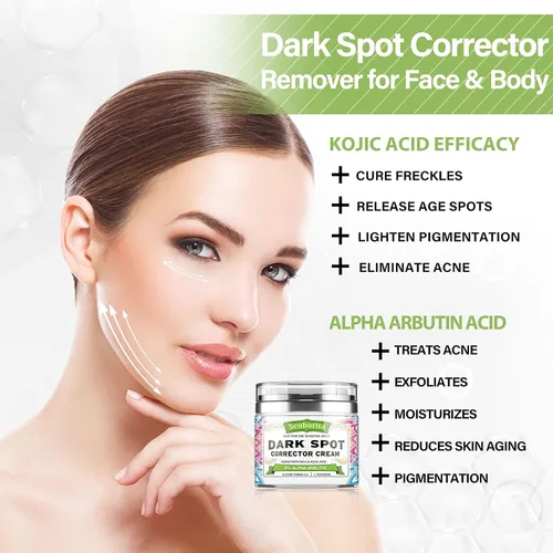 Vista 4 de Dark Spot Corrector, Dark Spot Remover for Face, Body and Sensitive Areas, Skin Lightening Cream Improves Melasma, Age Spot and Other Stubborn Spots