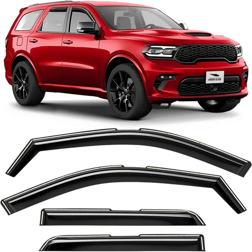Vista 12 de Voron Glass Protectores de lluvia extra duraderos en canal para Chevrolet (Chevy) Blazer 2019-2026, deflectores de ventana, viseras de ventana