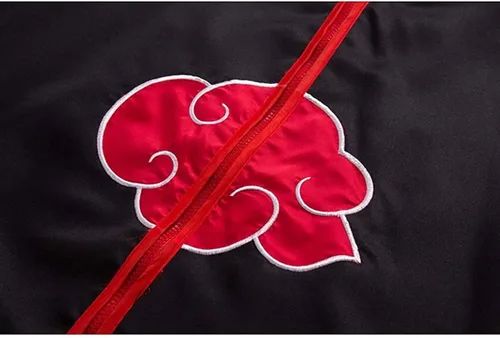 Vista 5 de ImCreate Anime Costume Akatsuki Cloak Kids Uchiha Itachi Obito Costume Halloween Cosplay