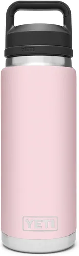 Vista 8 de YETI Rambler - Botella de 26 oz, aislada al vacío, de acero inoxidable con tapa Chug, color negro