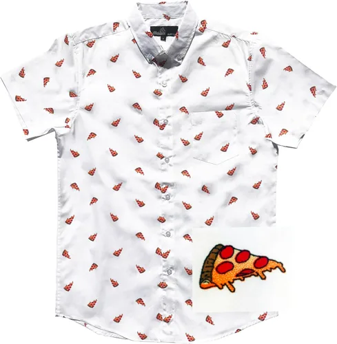 Vista 28 de Molokai Surf - Camisas hawaianas de manga corta con botones y corte ajustado