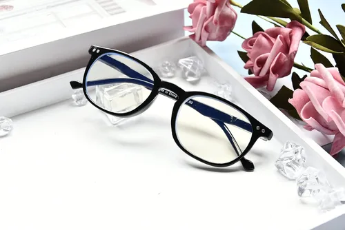 Vista 7 de Eyekepper Gafas de lectura con bloqueo de luz azul para hombres y mujeres lectores vintage