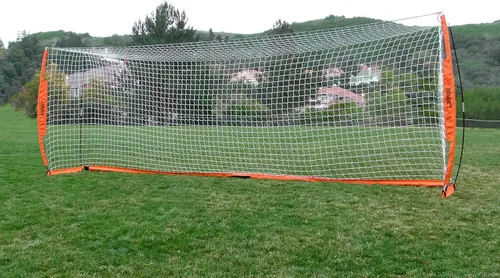Vista 3 de Bownet Portable Folding Soccer Goal – Pop Up Backyard & Training Soccer Net for Indoor or Outdoor – Easy Setup with Carry Bag