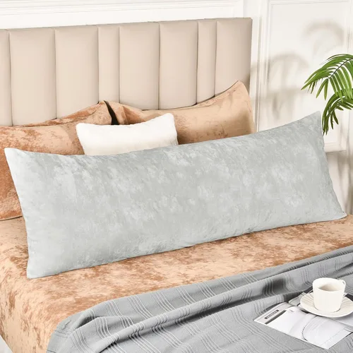 Vista 41 de PHF Fundas de almohada de terciopelo real, 24 x 24 pulgadas, sin rellenos, paquete de 2 fundas de cojín de color degradado, ultra suaves