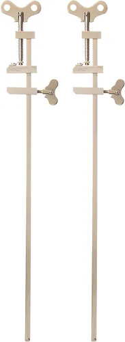 Vista 7 de KAKURI Abrazaderas de barra para carpintería 11-3/4 pulgadas HATAGANE Abrazaderas de madera japonesas, Juego de herramientas de abrazaderas