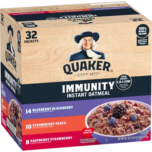 Vista 15 de Quaker Avena instantánea, arce y azúcar morena, paquetes individuales, 1.51 onzas (paquete de 48)
