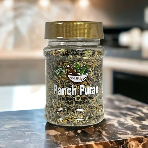 Vista 5 de Desi Kitchen Spices All Natural Sin sal Vegano Sin OMG Panch Puran (India 5 Especias) 85gm (3 oz)