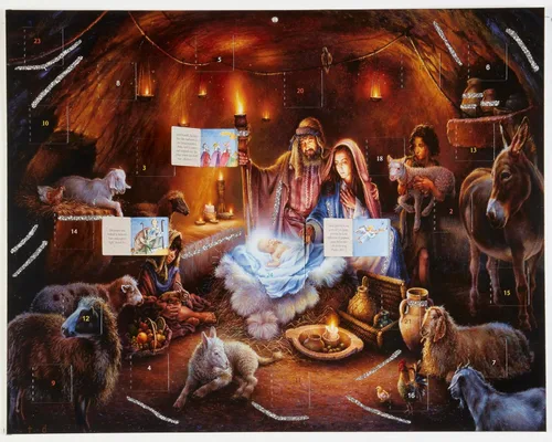 Vista 2 de Calendario de Adviento "No Room at the Inn