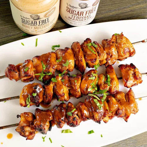 Vista 7 de Paquete de salsa Salsa sin azúcar para barbacoa de nogal Salsa de inmersión sin azúcar de mostaza Adobo Teriyaki sin azúcar Sin gluten