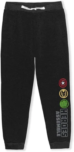 Vista 2 de Marvel Avengers Hulk, Captain America and Iron Man Boys Joggers 2 Pack for Toddler and Little Kids BlackGrey