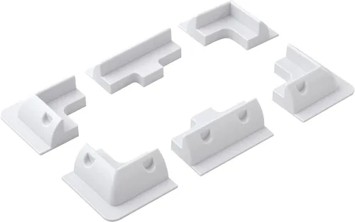 Vista 6 de Spartan Power Soporte de panel solar ABS sin taladro, 4 piezas (negro) ideal para casas rodantes, furgonetas, remolques, autobuses, skoolies, barcos