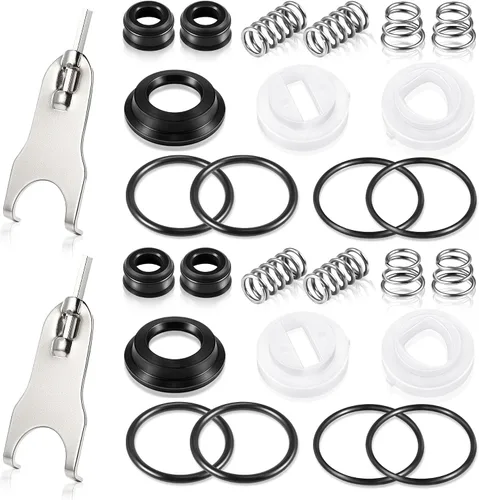 Paquete de 2 kits de reparación de grifo de ducha de baño, compatible con