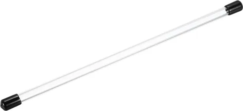 MECCANIXITY Tubo de Almacenamiento Transparente 5.4x8.8mm Tubo Pequeño de Plástico Redondo con Tapas Contenedor Rígido de Botella de 250mm/10