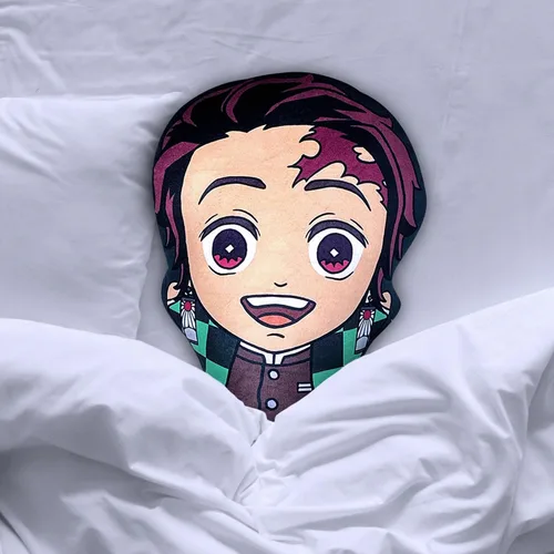 Vista 3 de Demon Slayer Tanjiro - Almohada de personaje PAL-O de 20 pulgadas