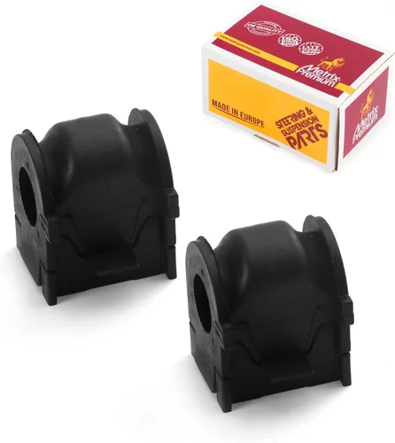 Vista 65 de Metrix Premium Chassis Parts - Kit de bujes de barra estabilizadora delantera de 2 piezas para Jeep Cherokee 1991-2001, Comanche 1991-1992, Grand