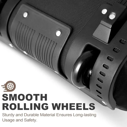 Vista 4 de Himal Outdoors Bolsa de Viaje de Golf - Poliéster Oxford 600D de Servicio Pesado Resistente al Desgaste, Excelente Cremallera, Tamaño Universal