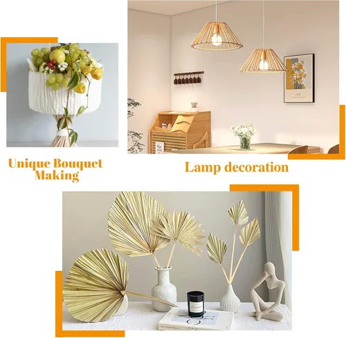 Vista 5 de 250 varillas de madera de 1/8 x 6 pulgadas, varillas de madera naturales sin terminar, varillas de madera para manualidades y bricolaje