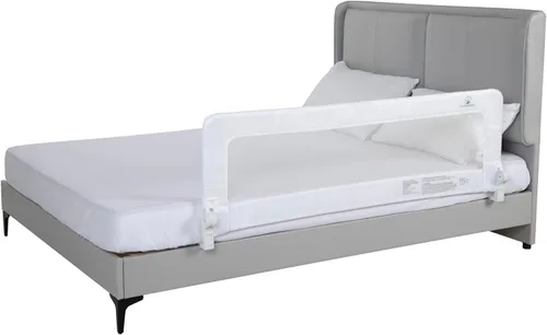 Vista 15 de ComfyBumpy Paquete de 1 riel de cama para niños pequeños de 35.5 pulgadas de largo x 19.5 pulgadas de alto, rieles de cama para niños pequeños, Azul