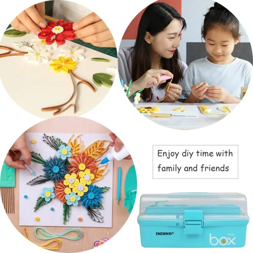 Vista 3 de Kits de Quilling - Herramientas y suministros Quilling,Engarzadora de papel,Papel Quilling