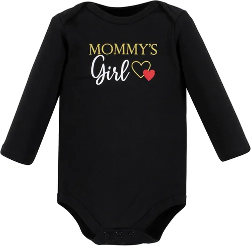 Vista 5 de Hudson Baby Body unisex de algodón de manga larga, para bebé