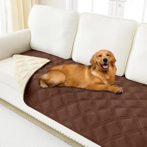 Vista 62 de Smiry Manta Impermeable para Cama de Perro 30x70, Manta Suave Reversible para Mascotas, Lavable a Prueba de Fugas Cubierta para Gatos y Perros
