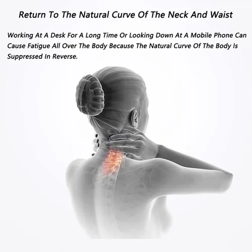 Vista 4 de Almohadas para el cuello y cervical, almohada para el cuello cervical enrollable con relleno de cáscaras de alforfón, almohadas redondas de alforfón