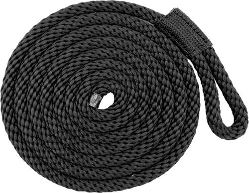 Vista 6 de ISURE MARINE 4 piezas de cuerda de nailon trenzado doble para parachoques de barco, 6.5 x 3/8 pulgadas, líneas de guardabarros de barco, boyas