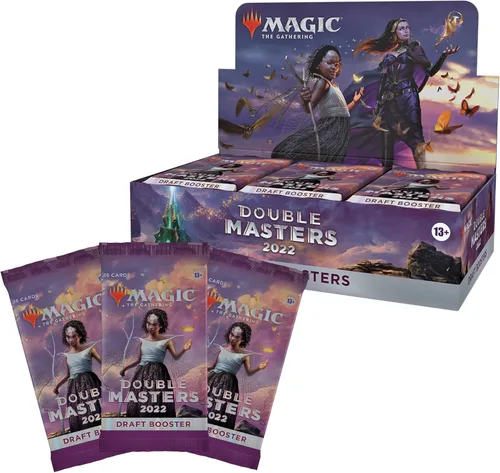 Vista 6 de Magic: The Gathering Double Masters 2022 Draft Booster Box 24 paquetes (384 cartas mágicas)
