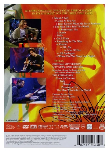 Vista 3 de Nirvana MTV Unplugged in New York