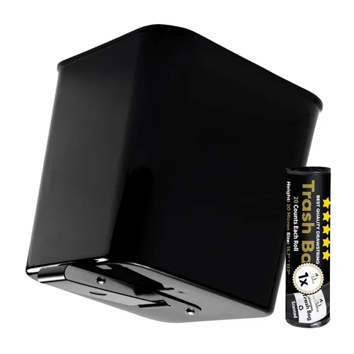 Vista 15 de Cubo de Basura para Coche Impermeable, Bote de Basura para Vehículo, Antideslizante, Clip para Soporte de Bolsa de Basura para Coche, Camión, SUV