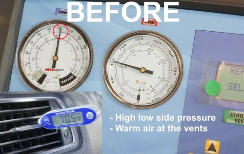 Vista 3 de RKX Válvula de control mecánica del compresor de CA compatible con BMW X5, Nissan CSV717, CWV616, CWV618