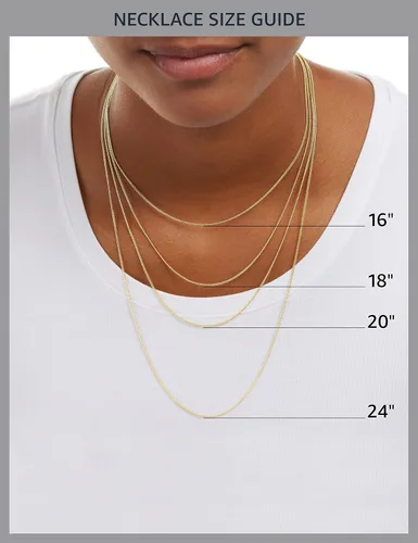 Vista 5 de Tienda Essentials 14K Gold Plated Curb Chain