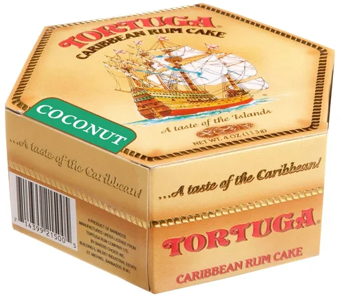 Vista 22 de TORTUGA Pastel de Ron con Vainilla Mexicana - 16 oz - El Obsequio Premium para Canastas de Regalo, Fiestas y Cumpleaños - Excelentes Pasteles