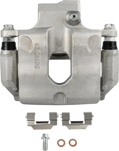 Vista 33 de SCITOO Pinza de freno trasera izquierda sin soporte 18-4678 rojo compatible para Ford 1997-2004 para Lincoln 1998-2010