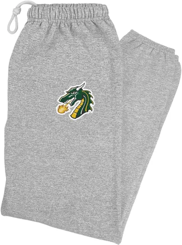 Vista 209 de LOGOVISION Pantalones deportivos, jogger para hombre con logotipo primario colegial, colección Heather atlética