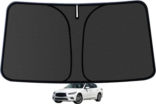 Vista 53 de X1 F48 Parasol plegable personalizado para parabrisas para 2016 2017 2018 2019 2020 2021 2022 X1 F48 Protector de sol para ventana delantera