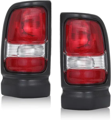 Vista 15 de G-PLUS Juego de luces traseras con bombilla, compatible con Chevy GMC C/K 1500 2500 3500, se ajusta a Chevy Silverado 1988-1999, se ajusta a Chevy