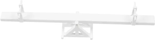 Alipis Mini balancín de madera, casa de muñecas, equipo de patio de recreo, accesorios de escritorio, decoración de balancín para mascotas pequeñas,