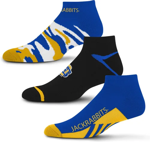 Vista 53 de For Bare Feet Paquete de 3 calcetines tobilleros unisex para adultos de la NCAA Camo Boom