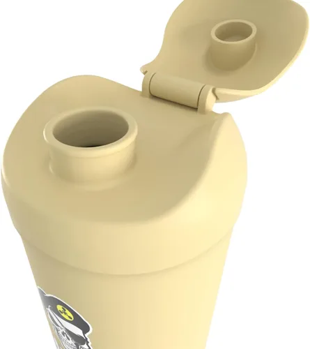 Vista 4 de Battle Shakers Bomb Shaker Cup Military Themed Shaker Bottle Leak-Proof Protein Cup with Storage Compartment Mix Protein Powders & More