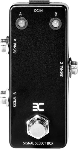 Vista 7 de EX Mini Pedal de Reverb Digital y Adaptador de Fuente de Alimentación de Pedal de Guitarra de Punta Negativa 9V 2A