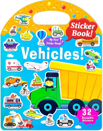 Vista 14 de Benresive - Libro de calcomanías reutilizables para niños de 2 a 4 años, libros con calcomanías de viaje divertidas y actividades de manualidades