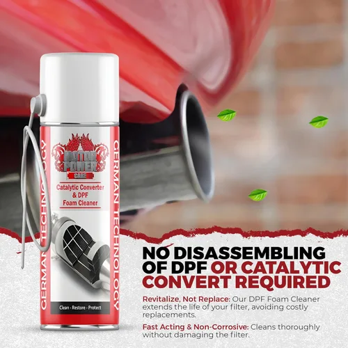 Vista 8 de Limpiador de espuma DPF # 1 Filtro de partículas diesel sin desmontar fácil de usar Última tecnología de limpieza limpiador