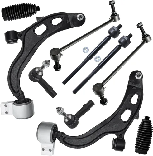 Vista 111 de Detroit Axle - Kit de brazos de control de extremo delantero RWD para cargador Chrysler 300 Dodge Challenger 11-19, brazos de control