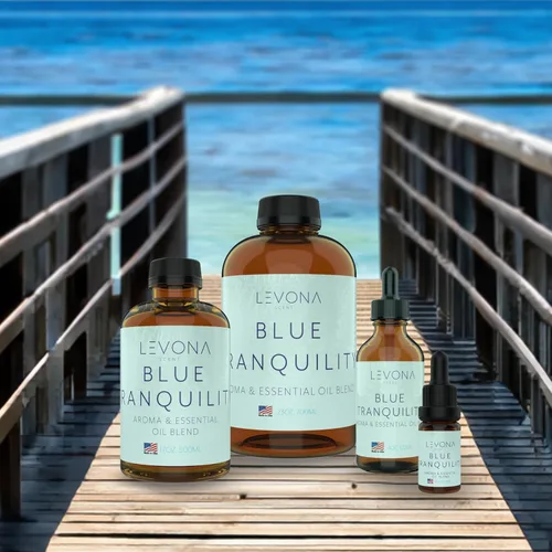 Vista 6 de Levona Scent Aceites Esenciales Puros: Aceites de Aromaterapia Tranquilidad Azul - Aromas de Lujo para el Hogar para Difusores para el Hogar, Hotel