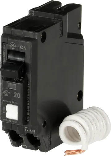 Vista 2 de ABB Q-Line THQL1120AFP2 20A Disyuntor combinado de falla de arco de un solo polo • Disyuntor AFCI de 20 amperios de un solo polo de 120 VCA •