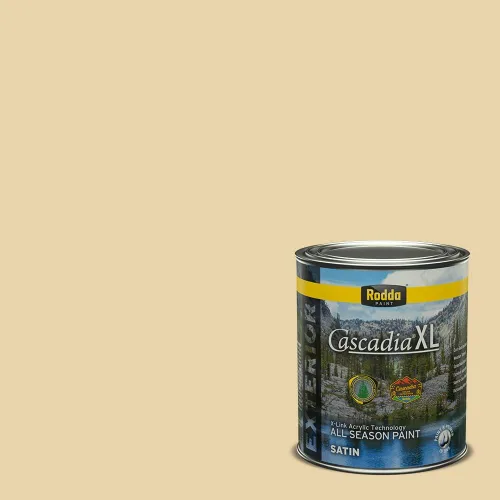 Vista 174 de Rodda Paint CASCADIA ZERO - Pintura e imprimación semibrillante para interiores en uno, cuarto de galón, bizcocho de limón