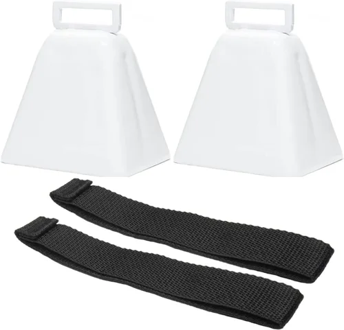 Vista 20 de Campanas Bevin Campanas de Vaca de Larga Distancia 10LD (Naranja y Naranja) Campanas de Navidad Hechas de Acero Fuertes Fabricantes de Ruido