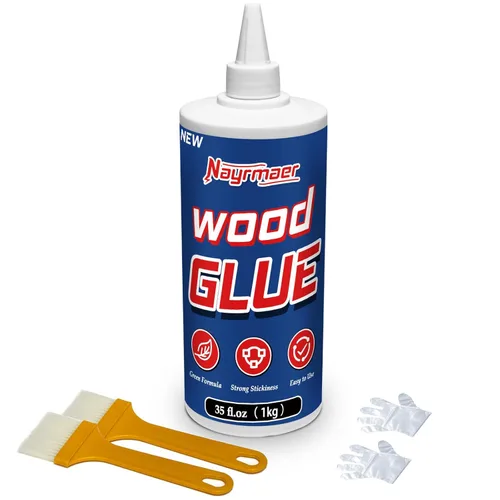 Vista 9 de WGN Super Glue para madera, secado rápido, pegamento CA para trabajar madera, muebles, balsa y manualidades (1.06 oz)