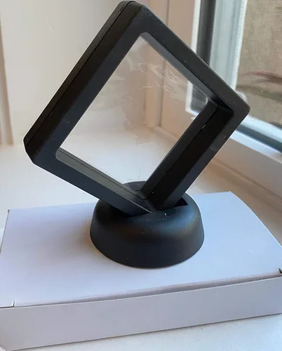 Vista 8 de Black Diamond Plaza Medallón Challenge Coin chip Display Stand Holder Magic Suspensión Caja